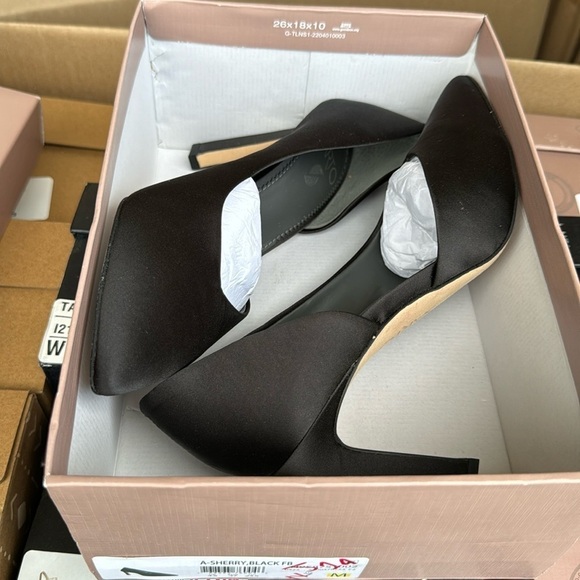 FRANCO SARTO  Sherry Half D'orsay Pump In Black - Picture 2 of 7